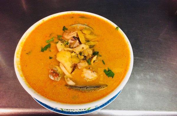 Sopa de mariscos