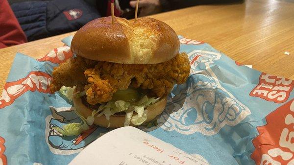 Chicken burger