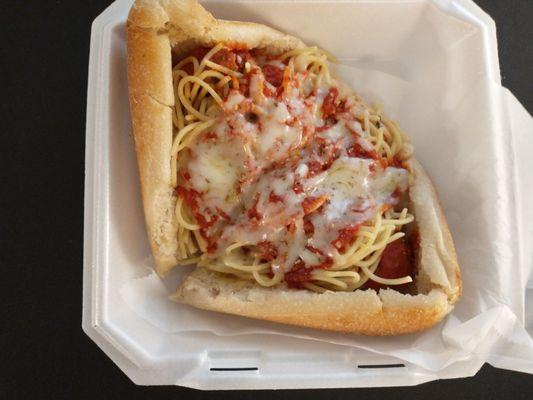 12" Spaghetti sub