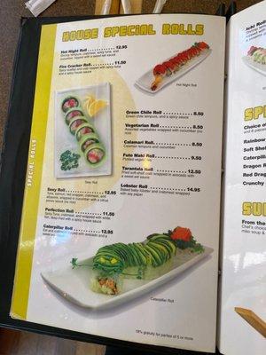 Caterpillar roll