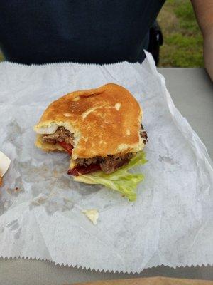 Bacon cheeseburger