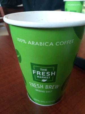 Join their Free Loyalty Program for Discounted Coffee!   Regularly $1.49; $0.99 +tax with discount.