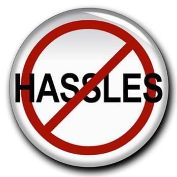 only hassle is your problem and leave those hassles up to us, we will roll our sleeves up and get to work...