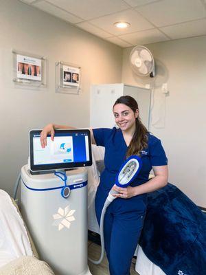 Coolsculpting Elite to eliminate stubborn fat.