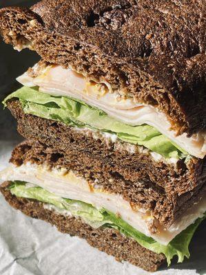 The #1 Turkey, Avocado and Bacon Sandwich