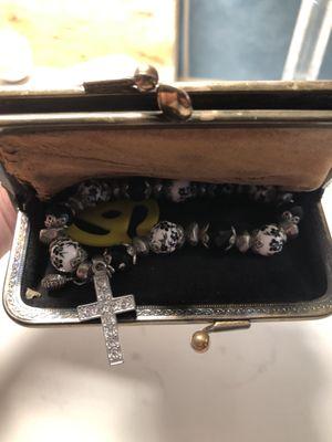 Vintage bracelet and coin purse. Thanks. So. Much!