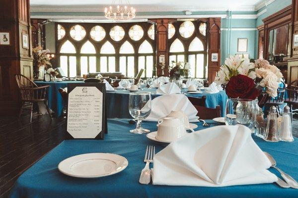 Ceremony hall for events at Montauk Club by www.suessmoments.com