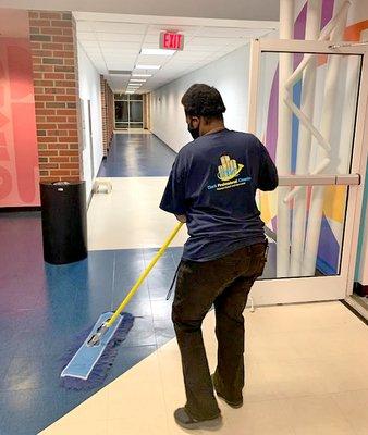 Whether your facility needs to be cleaned once a week or every single day, we're ready to provide quality recurring cleaning.