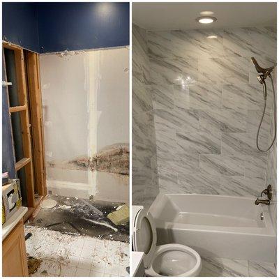 Bathroom remodeling