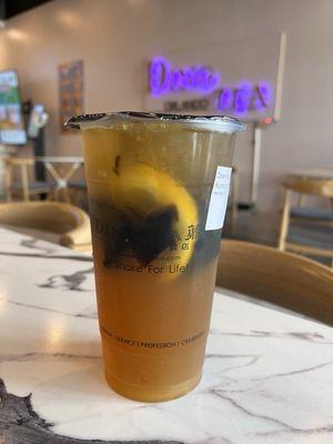 Kumquat lemon tea