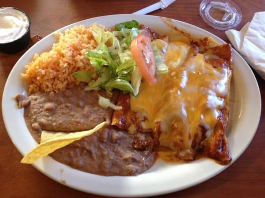 Beef Enchilada Dinner