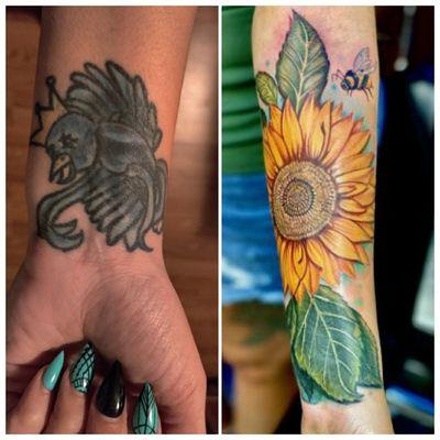 Amazing cover up done by Lady Karina