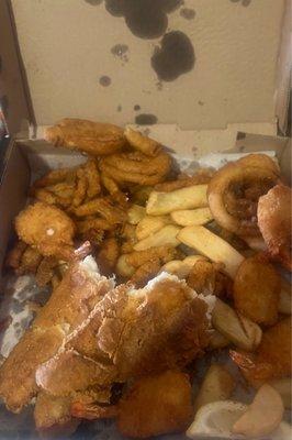 So disappointed with this seafood platter! Never again!