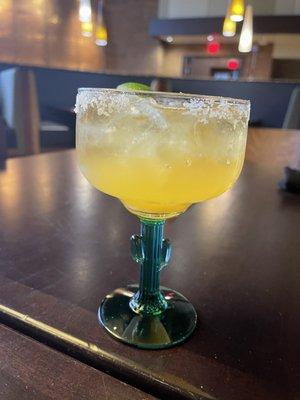 Cadillac Margarita with Fortaleza Reposado Tequila was potent!!