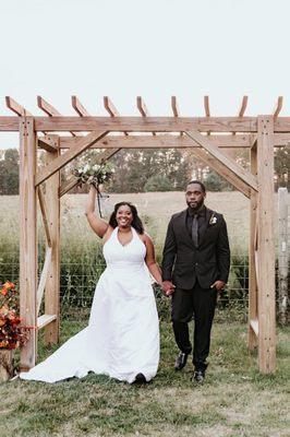 A rustic wedding venue at Bluebird Farm CT.