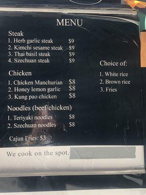 Food Menu