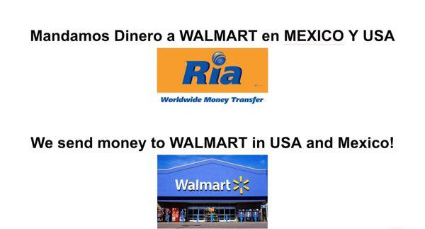 Now you can Send money from this location to any Walmart in Mexico or USA.