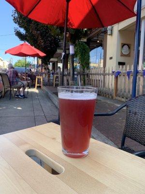 Sad Strawberry-- blueberry pale ale