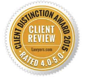 Several of our attorneys have received this Client Distinction Award.