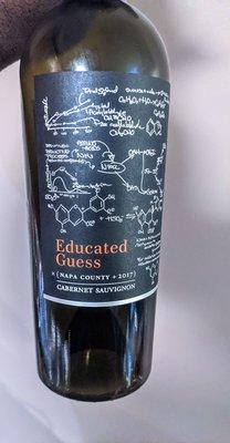 Educated Guess, Cabernet Sauvignon, Napa County 2017