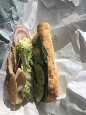 Turkey Sub on Italian