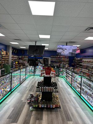 Inside cloud city smoke and vape