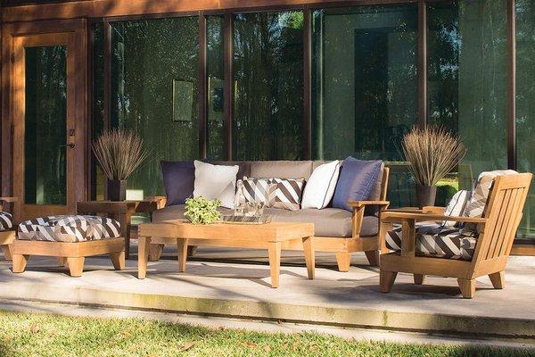 Teak Patio Furniture of all sizes at Tropicraft Patio Furniture in Ardmore PA