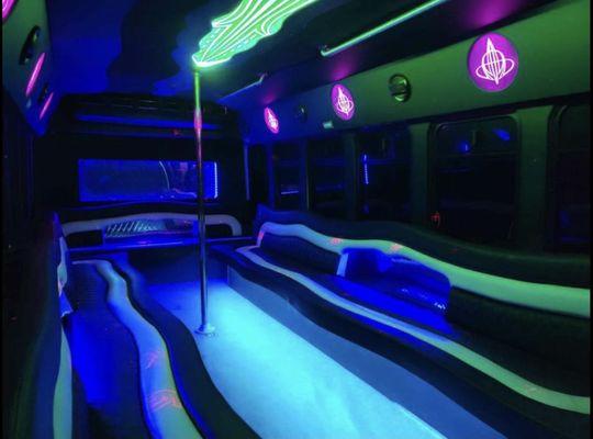 Party bus #8 , holds up to 18 passengers 
Call or text 850-529-4975