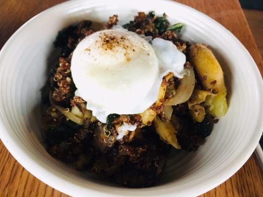 Quinoa hash