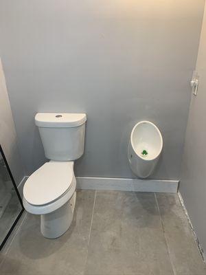 Toilet and urinal (residential installation)