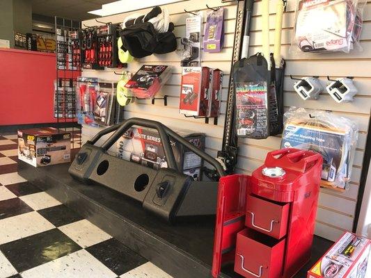 Full Line of Jeep Accessories.