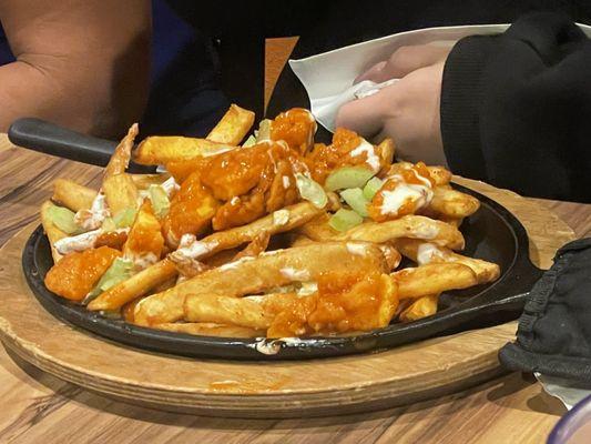 Buffalo chicken fries