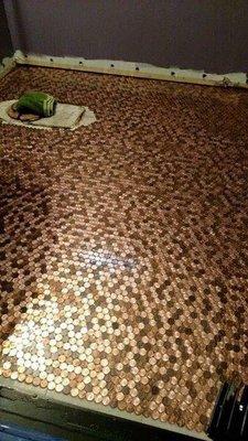 Penny floor