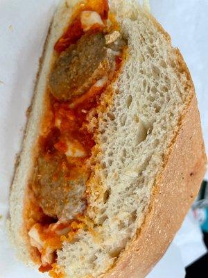 Meatball sandwich