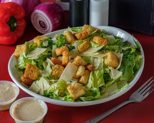 Freshly made to order Caesar Salad