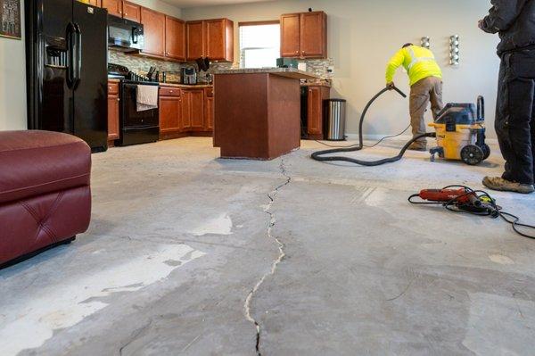 Call your professionals at CFS when cracks in your home emerge.