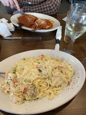 Shrimp Alfredo