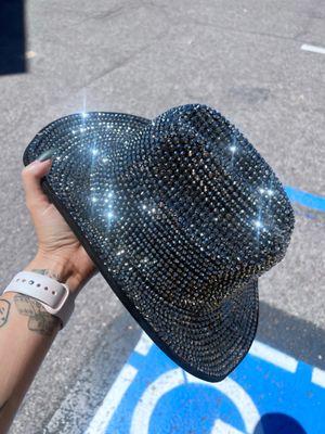 Fun disco cowboy hat for the Beyonce concert