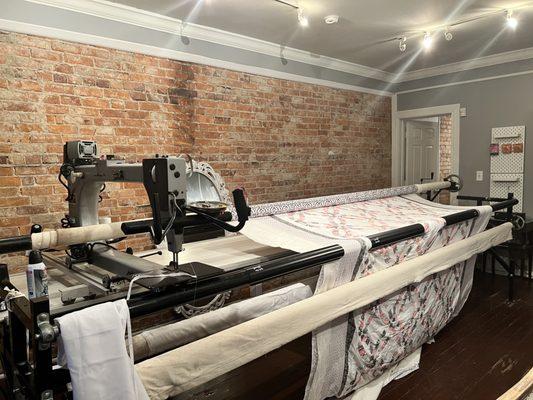 Longarm quilting services available.