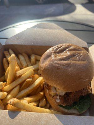 Fried Fresh Catfish Sandwich