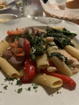 sausage broccoli rabe and rigatoni