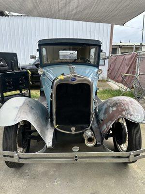 1930 Ford Model A in process!