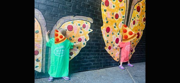 Happy pizza butterflies