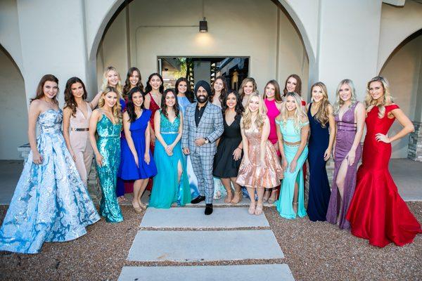 Designer, Mac Duggal visits Glam Squad!