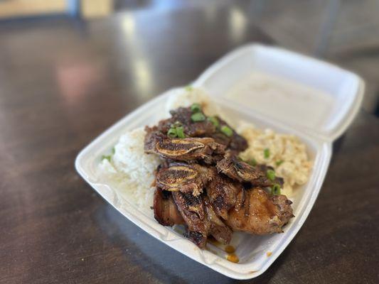 Kalbi & Chicken Plate Lunch