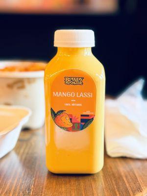 Mango lassi - looks magical because it is