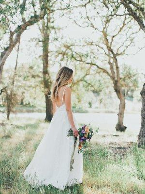 Our Gillian Gown looking as dreamy as ever.