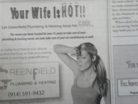 Don't use Greenfield Plumbing,,...