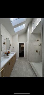 Complete bathroom remodel