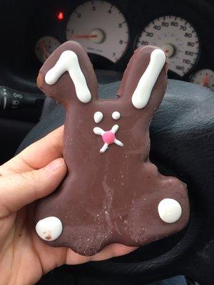 Bunny doggy biscuit